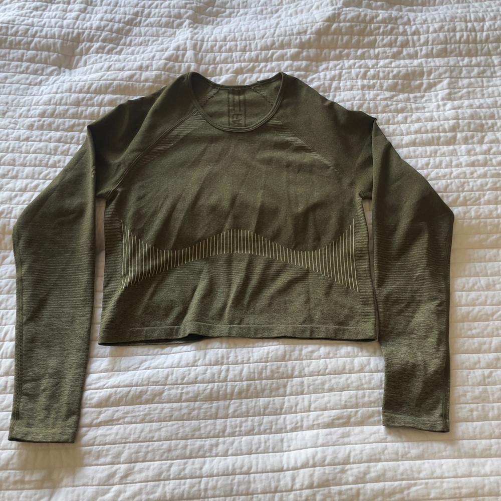 Fabletics Seamless Sport Stripe Long-Sleeve Top - Picture 5 of 6